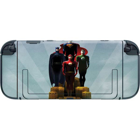 Justice League Standing Pose Team Nintendo Switch 2 (2025) with Joy-Con Skin