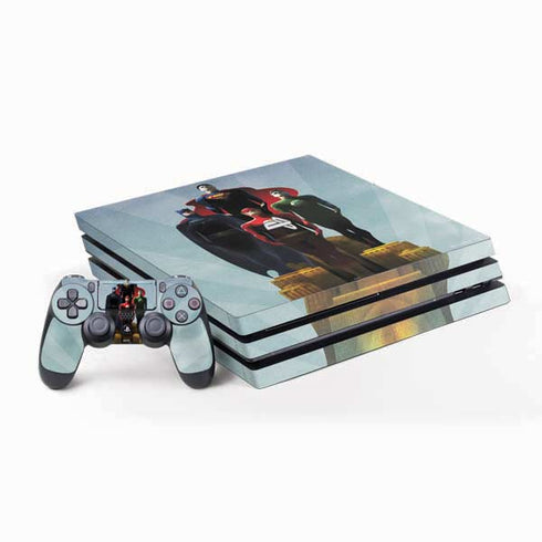Justice League Standing Pose Team PlayStation PS4 Skins
