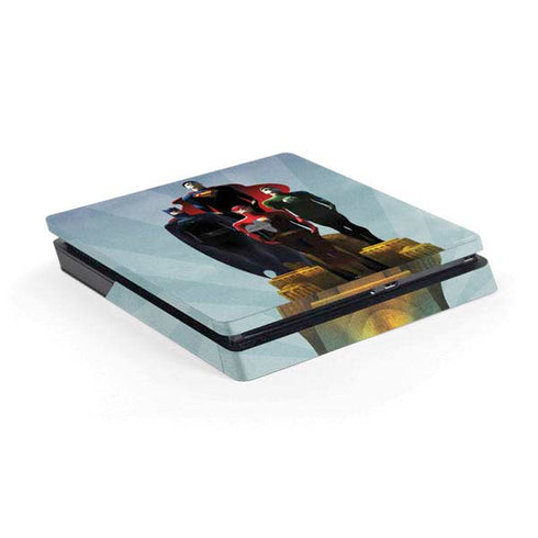 Justice League Standing Pose Team PS4 Slim Skin