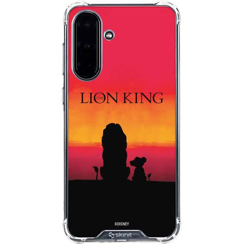 Disney The Lion King Movie Poster Art Galaxy A36 5G Clear Case