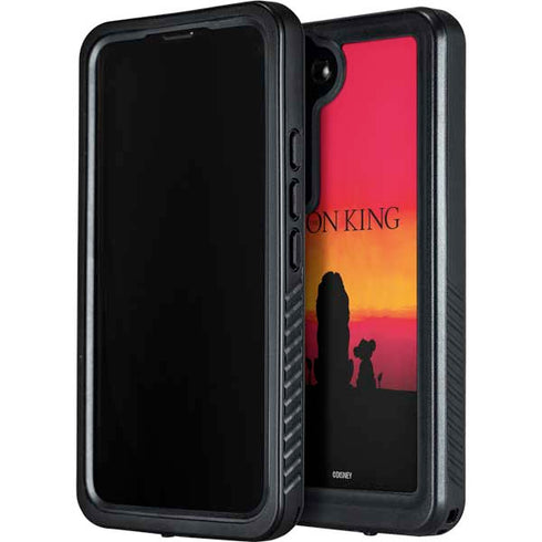 Disney The Lion King Movie Poster Art Galaxy S24 Plus Waterproof Case