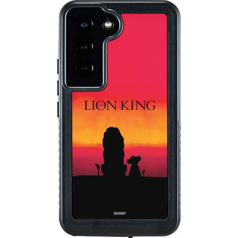 Disney The Lion King Movie Poster Art Galaxy S24 Waterproof Case