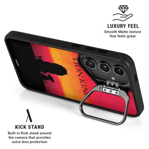 Disney The Lion King Movie Poster Art Galaxy S25 FE Kickstand Case