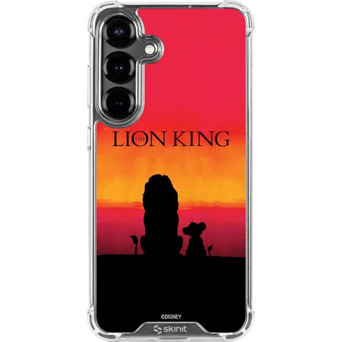 Disney The Lion King Movie Poster Art Galaxy S26 Plus Clear Case
