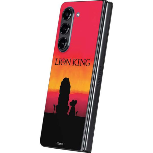 Disney The Lion King Movie Poster Art Galaxy Z Fold5 5G Skin