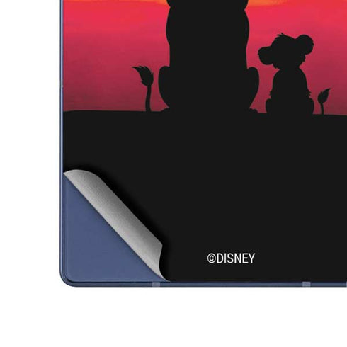 Disney The Lion King Movie Poster Art Galaxy Z Fold6 Skin