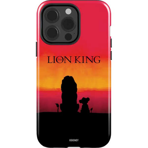 Disney The Lion King Movie Poster Art iPhone 15 Pro Impact Case