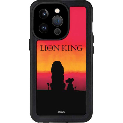 Disney The Lion King Movie Poster Art iPhone 15 Pro Waterproof Case
