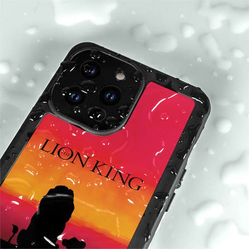 Disney The Lion King Movie Poster Art iPhone 15 Pro Waterproof Case