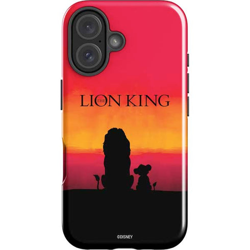 Disney The Lion King Movie Poster Art iPhone 16 Impact Case