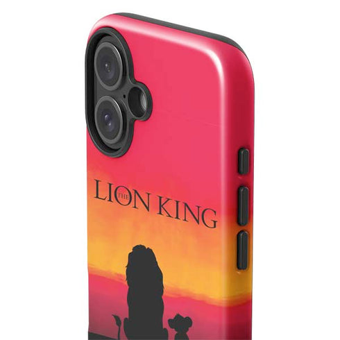 Disney The Lion King Movie Poster Art iPhone 16 Impact Case