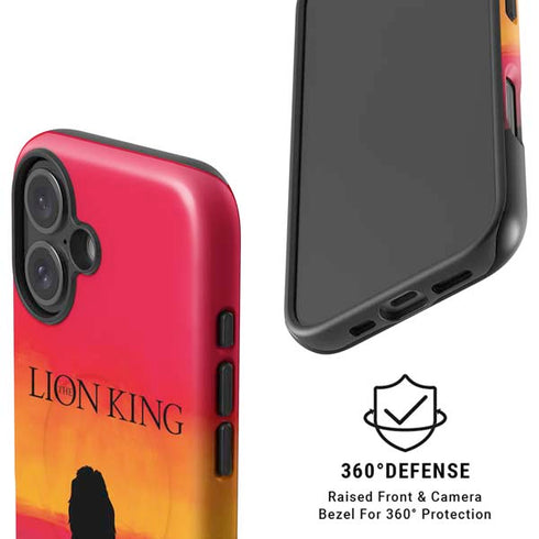 Disney The Lion King Movie Poster Art iPhone 16 Magsafe Impact Case