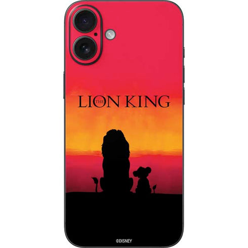 Disney The Lion King Movie Poster Art iPhone 16 Plus Skin