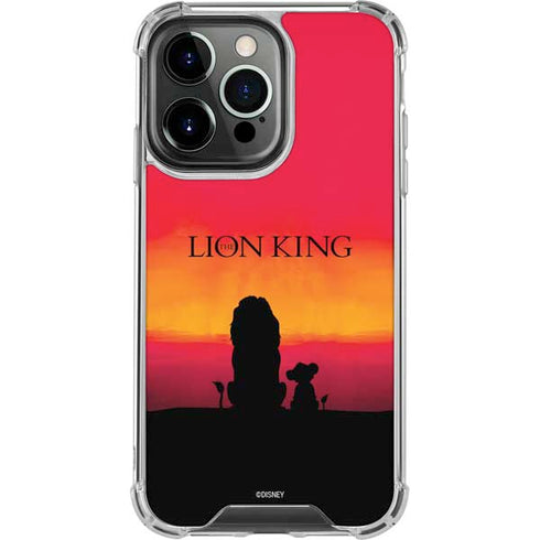 Disney The Lion King Movie Poster Art iPhone 16 Pro Clear Case