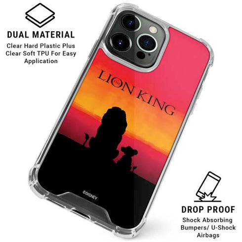 Disney The Lion King Movie Poster Art iPhone 16 Pro Clear Case