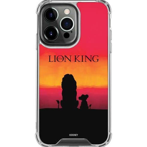 Disney The Lion King Movie Poster Art iPhone 16 Pro Max Clear Case