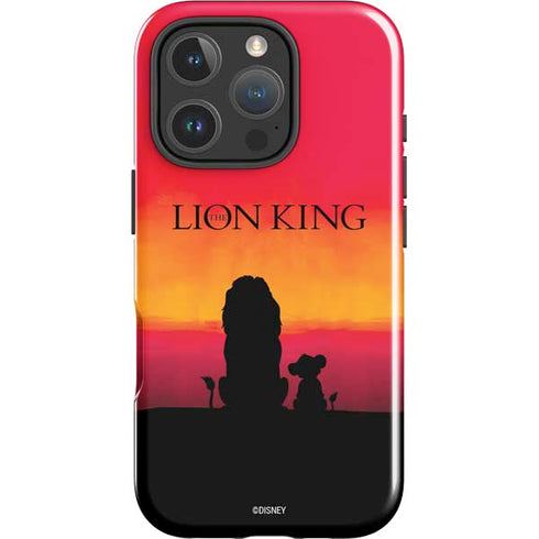 Disney The Lion King Movie Poster Art iPhone 16 Pro Max Impact Case