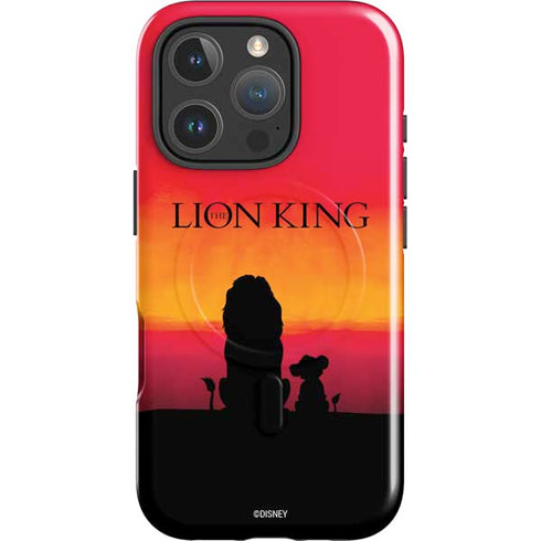Disney The Lion King Movie Poster Art iPhone 16 Pro Max Magsafe Impact Case