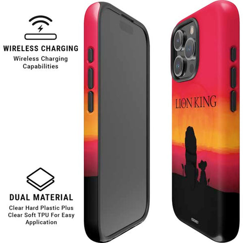 Disney The Lion King Movie Poster Art iPhone 16 Pro Max Magsafe Impact Case