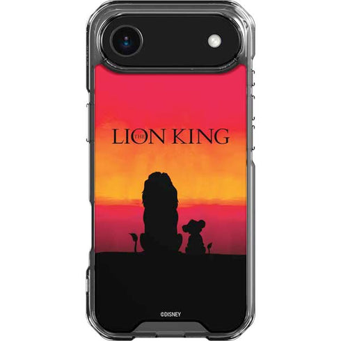 Disney The Lion King Movie Poster Art iPhone 17 Air Clear Case