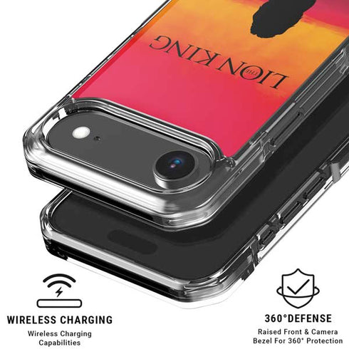 Disney The Lion King Movie Poster Art iPhone 17 Air Clear Case
