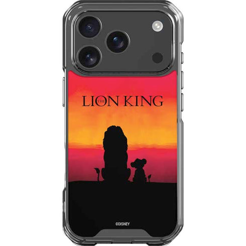 Disney The Lion King Movie Poster Art iPhone 17 Pro Clear Case