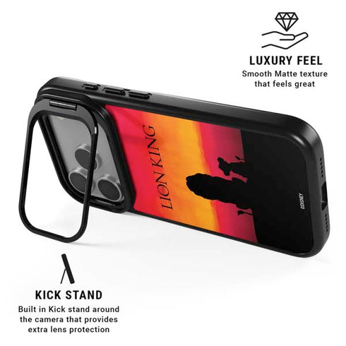 Disney The Lion King Movie Poster Art iPhone 17 Pro Kickstand Case