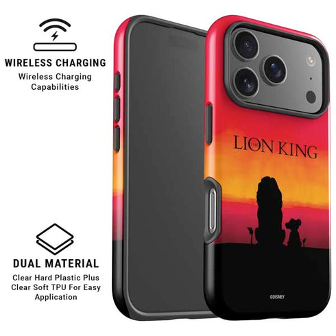 Disney The Lion King Movie Poster Art iPhone 17 Pro Max Magsafe Impact Case