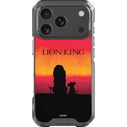Disney The Lion King Movie Poster Art iPhone 18 Pro Clear Case