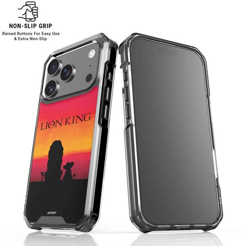 Disney The Lion King Movie Poster Art iPhone 18 Pro Clear Case