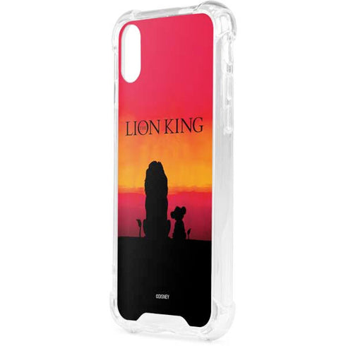 Disney The Lion King Movie Poster Art iPhone XS Clear Case