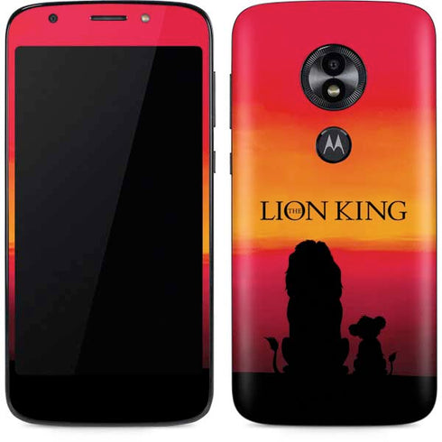 Disney The Lion King Movie Poster Art Moto E5 Play Skin