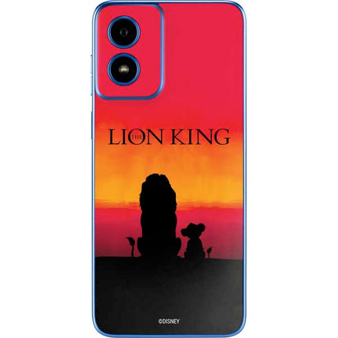 Disney The Lion King Movie Poster Art Moto G Play 4G (2024) Skin