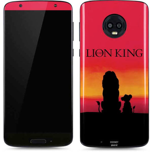 Disney The Lion King Movie Poster Art Moto G6 Skin