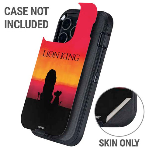 Disney The Lion King Movie Poster Art Otterbox Defender iPhone Skin