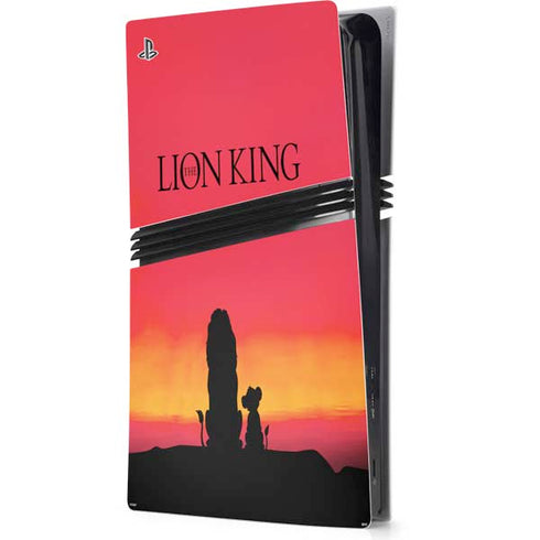 Disney The Lion King Movie Poster Art PS5 Pro Console Skin
