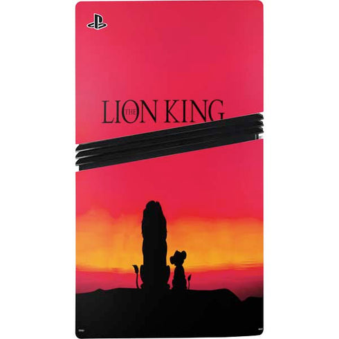 Disney The Lion King Movie Poster Art PS5 Pro Console Skin