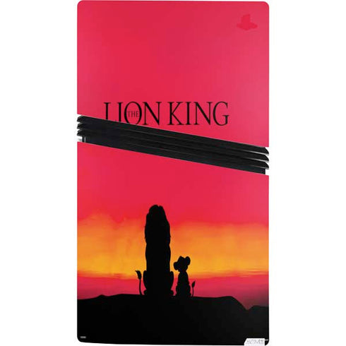 Disney The Lion King Movie Poster Art PS5 Pro Console Skin
