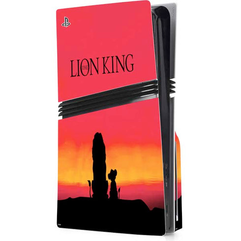 Disney The Lion King Movie Poster Art PS5 Pro Disk Console Skin