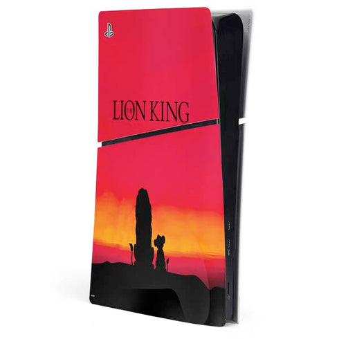Disney The Lion King Movie Poster Art PS5 Slim Digital Edition Console Skin