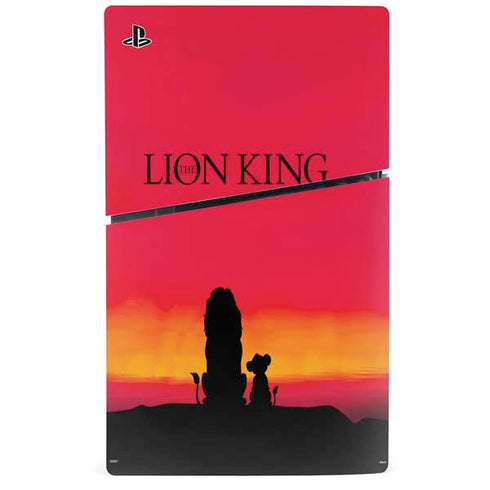 Disney The Lion King Movie Poster Art PS5 Slim Digital Edition Console Skin