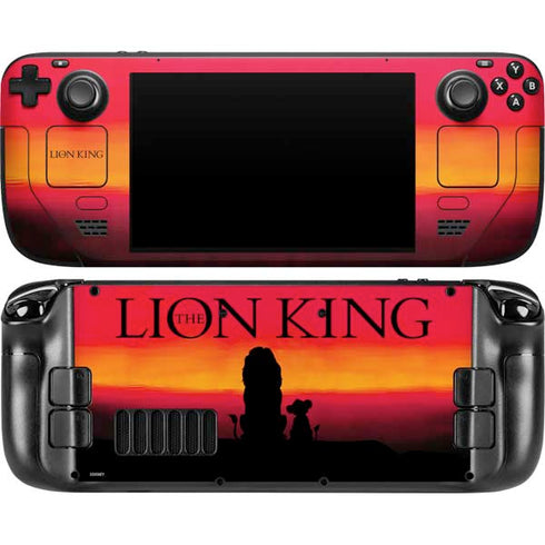 Disney The Lion King Movie Poster Art Steam Deck Handheld Gaming Computer OLED Skin