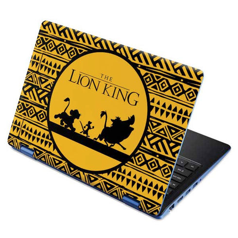 Disney The Lion King Simba Timon and Pumba Tribal Print Aspire R11 11.6in Skin