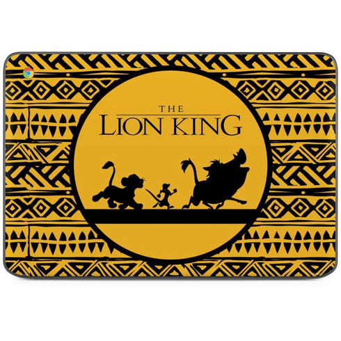 Disney The Lion King Simba Timon and Pumba Tribal Print HP Chromebook Skin
