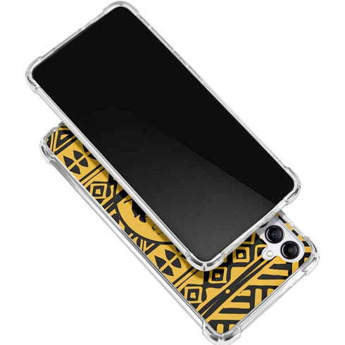 Disney The Lion King Simba Timon and Pumba Tribal Print Gabb Phone 4 Clear Case