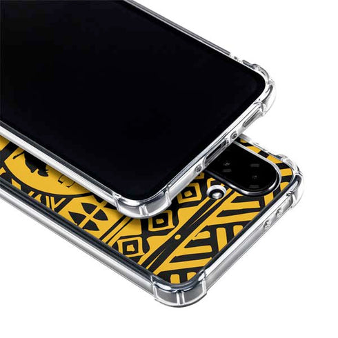 Disney The Lion King Simba Timon and Pumba Tribal Print Galaxy A36 5G Clear Case