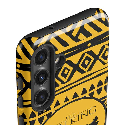 Disney The Lion King Simba Timon and Pumba Tribal Print Galaxy S25 Impact Case
