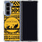 Disney The Lion King Simba Timon and Pumba Tribal Print Galaxy Z Fold5 5G Clear Case