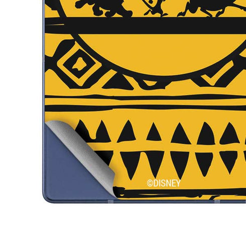 Disney The Lion King Simba Timon and Pumba Tribal Print Galaxy Z Fold6 Skin