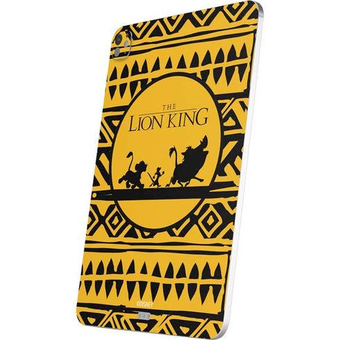 Disney The Lion King Simba Timon and Pumba Tribal Print iPad Pro 13in M4 (2024) Skin